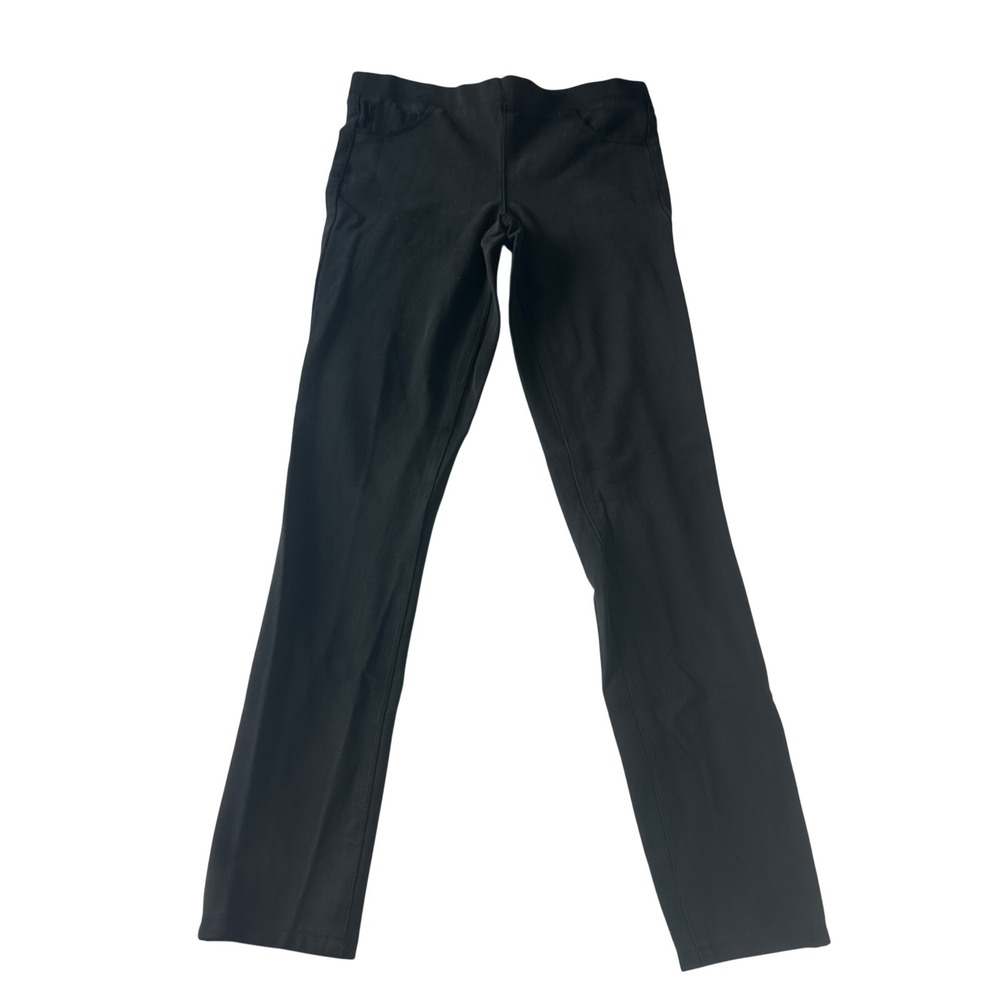 Tractr Black Pull On Leggings Slim Fit Stretch Pants Size 6/28 93065-MEYB